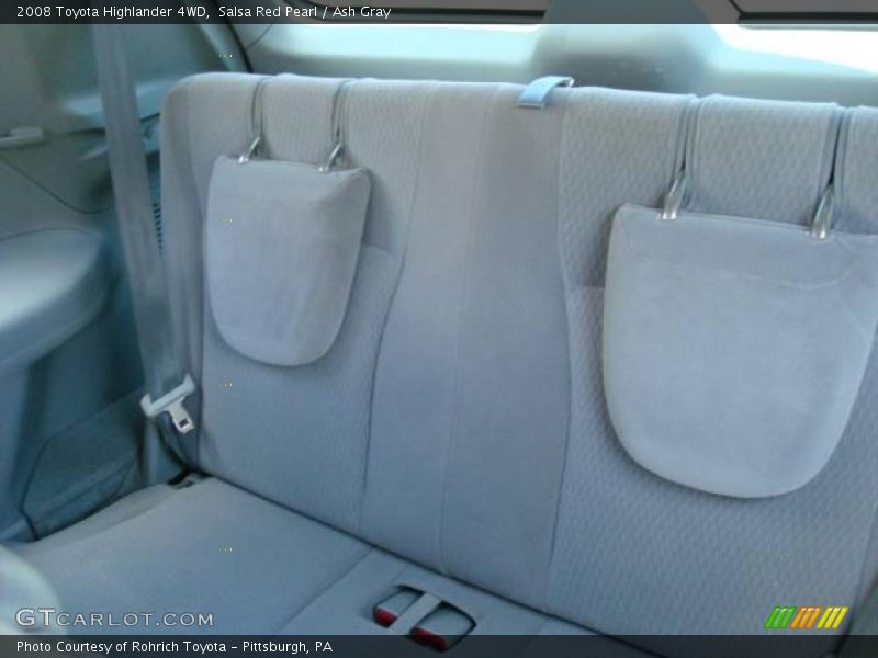 Salsa Red Pearl / Ash Gray 2008 Toyota Highlander 4WD