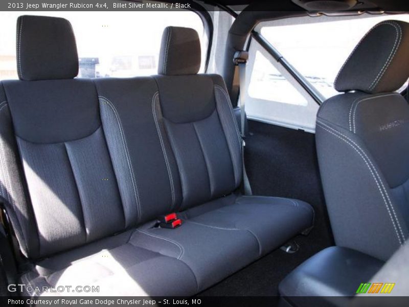 Billet Silver Metallic / Black 2013 Jeep Wrangler Rubicon 4x4