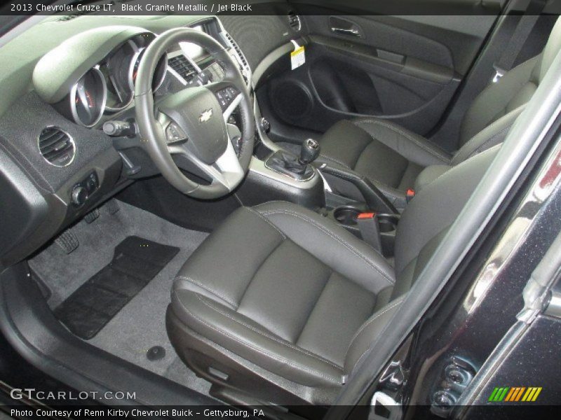 Black Granite Metallic / Jet Black 2013 Chevrolet Cruze LT