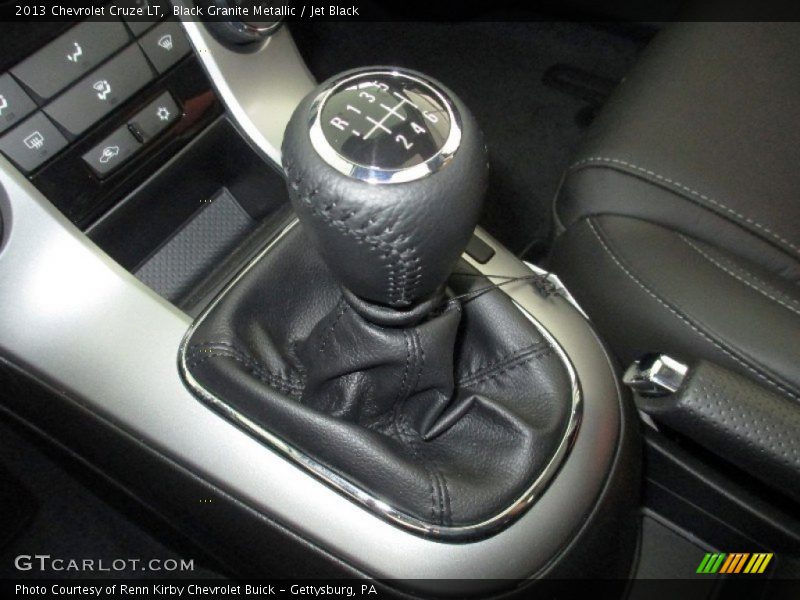 Black Granite Metallic / Jet Black 2013 Chevrolet Cruze LT