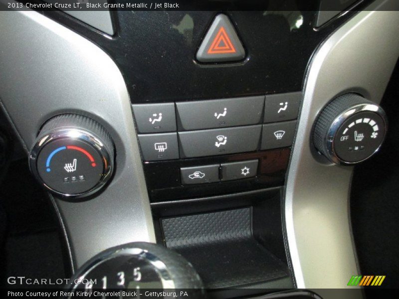 Black Granite Metallic / Jet Black 2013 Chevrolet Cruze LT