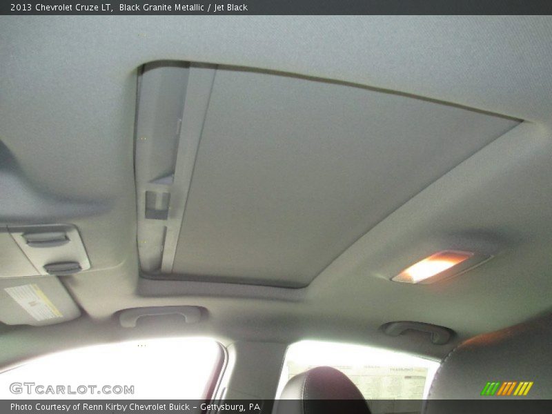 Black Granite Metallic / Jet Black 2013 Chevrolet Cruze LT
