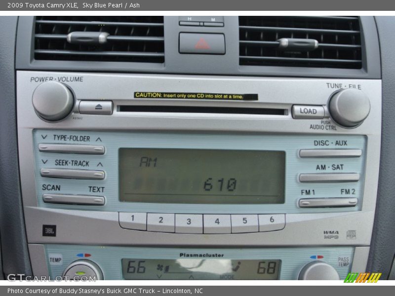 Sky Blue Pearl / Ash 2009 Toyota Camry XLE