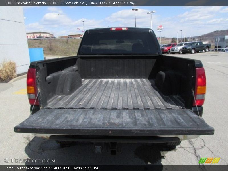 Onyx Black / Graphite Gray 2002 Chevrolet Silverado 1500 LT Crew Cab 4x4