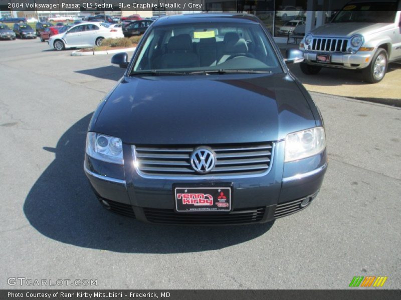 Blue Graphite Metallic / Grey 2004 Volkswagen Passat GLS Sedan