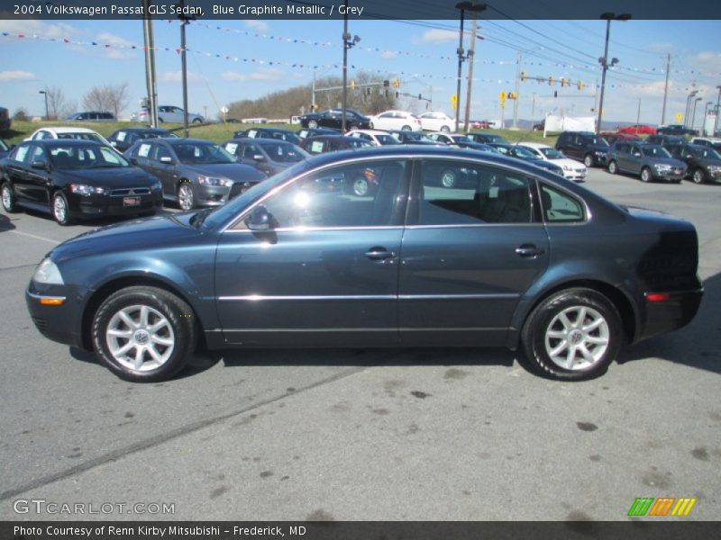 Blue Graphite Metallic / Grey 2004 Volkswagen Passat GLS Sedan