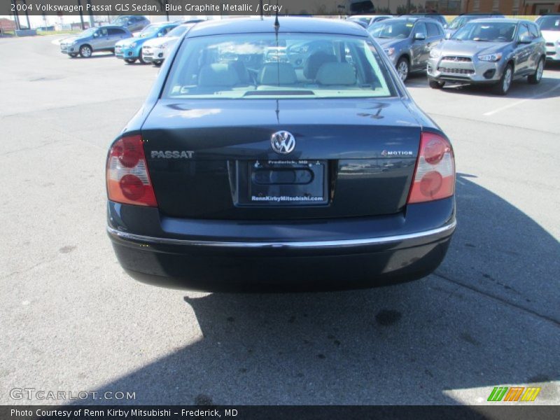 Blue Graphite Metallic / Grey 2004 Volkswagen Passat GLS Sedan