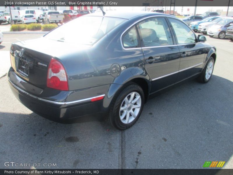Blue Graphite Metallic / Grey 2004 Volkswagen Passat GLS Sedan