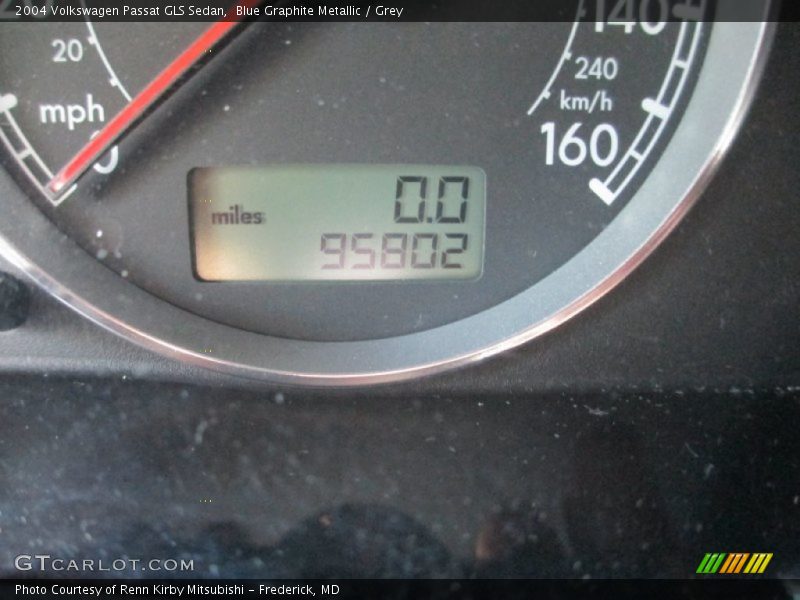 Blue Graphite Metallic / Grey 2004 Volkswagen Passat GLS Sedan