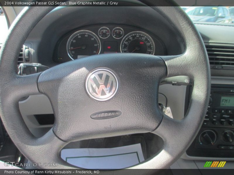 Blue Graphite Metallic / Grey 2004 Volkswagen Passat GLS Sedan
