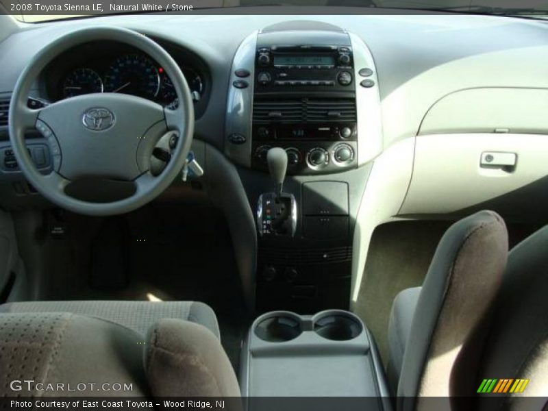 Natural White / Stone 2008 Toyota Sienna LE