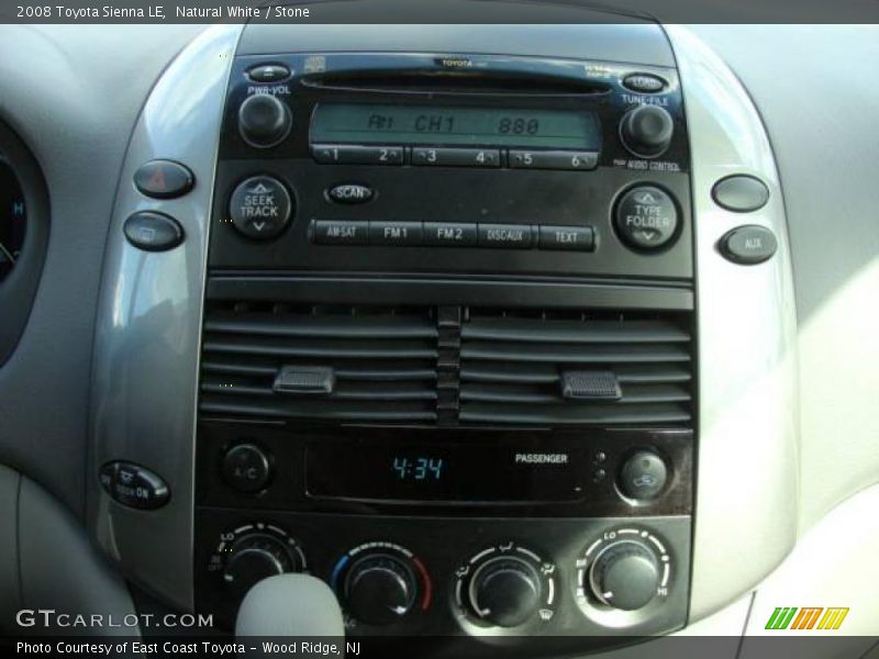 Natural White / Stone 2008 Toyota Sienna LE