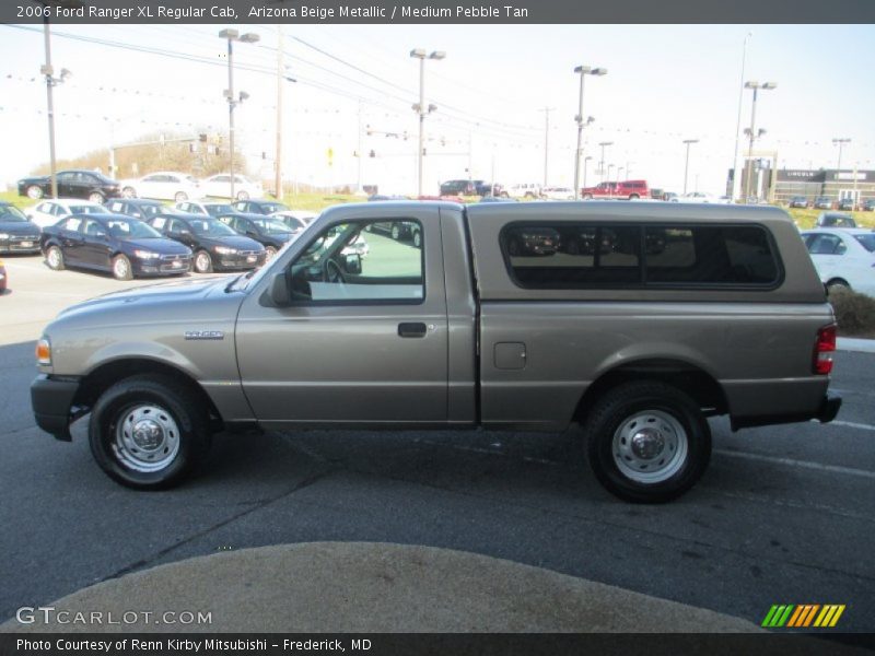 Arizona Beige Metallic / Medium Pebble Tan 2006 Ford Ranger XL Regular Cab