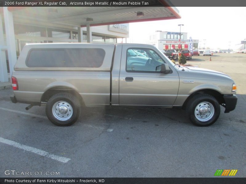 Arizona Beige Metallic / Medium Pebble Tan 2006 Ford Ranger XL Regular Cab