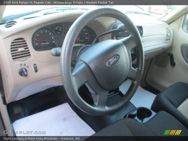 Arizona Beige Metallic / Medium Pebble Tan 2006 Ford Ranger XL Regular Cab