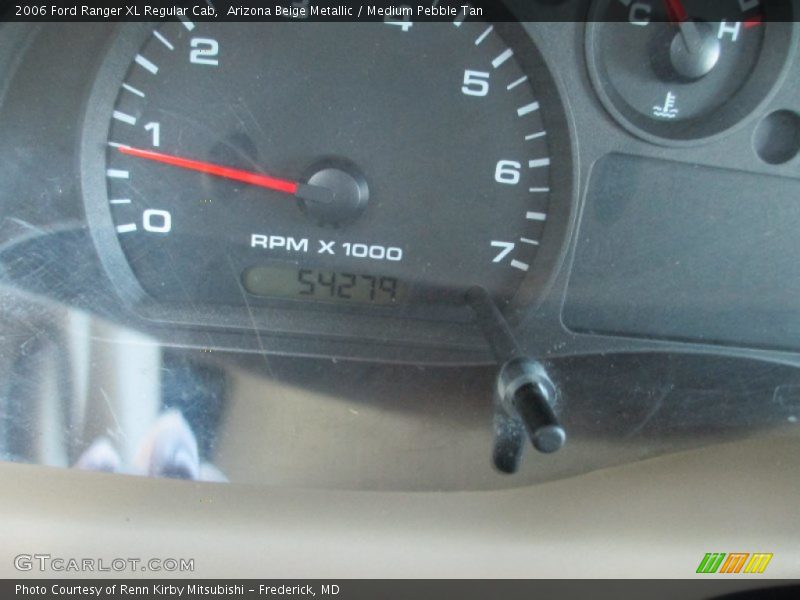Arizona Beige Metallic / Medium Pebble Tan 2006 Ford Ranger XL Regular Cab