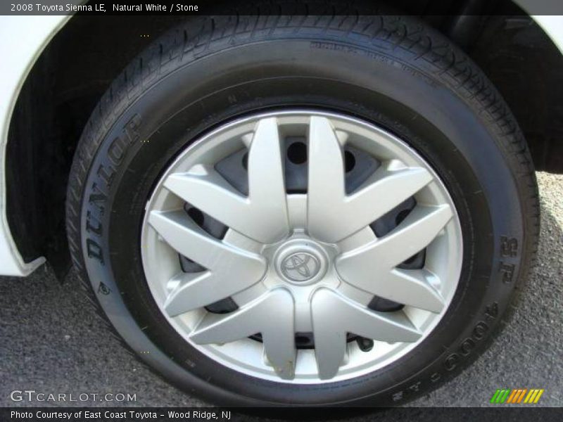 Natural White / Stone 2008 Toyota Sienna LE