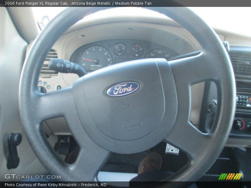 Arizona Beige Metallic / Medium Pebble Tan 2006 Ford Ranger XL Regular Cab
