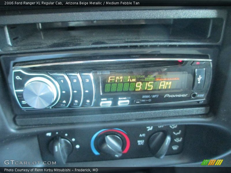 Arizona Beige Metallic / Medium Pebble Tan 2006 Ford Ranger XL Regular Cab