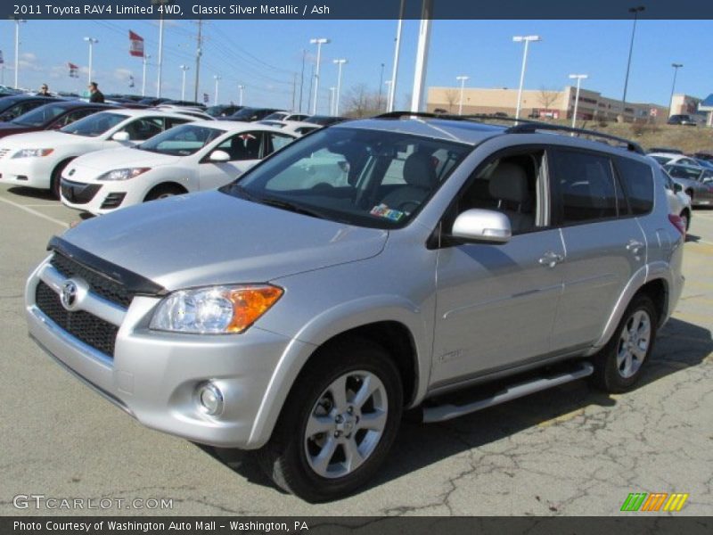 Classic Silver Metallic / Ash 2011 Toyota RAV4 Limited 4WD