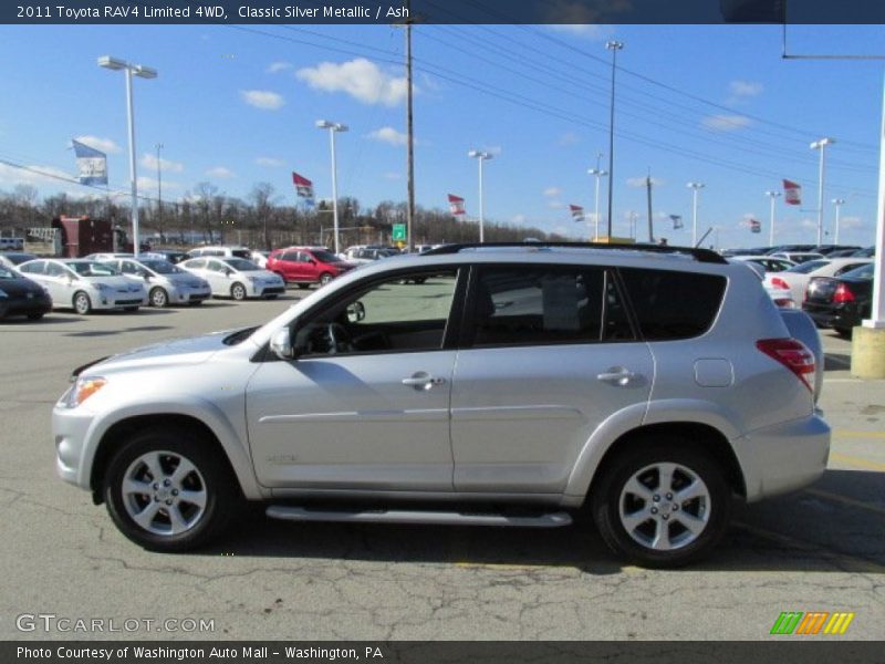 Classic Silver Metallic / Ash 2011 Toyota RAV4 Limited 4WD