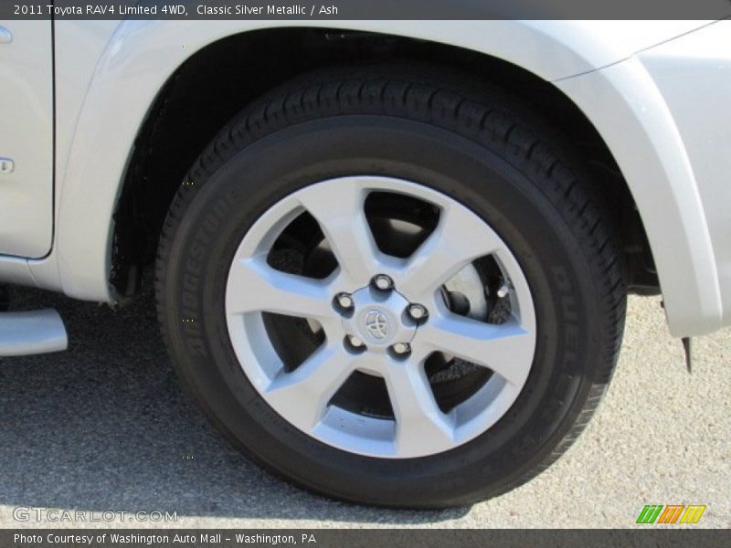 Classic Silver Metallic / Ash 2011 Toyota RAV4 Limited 4WD