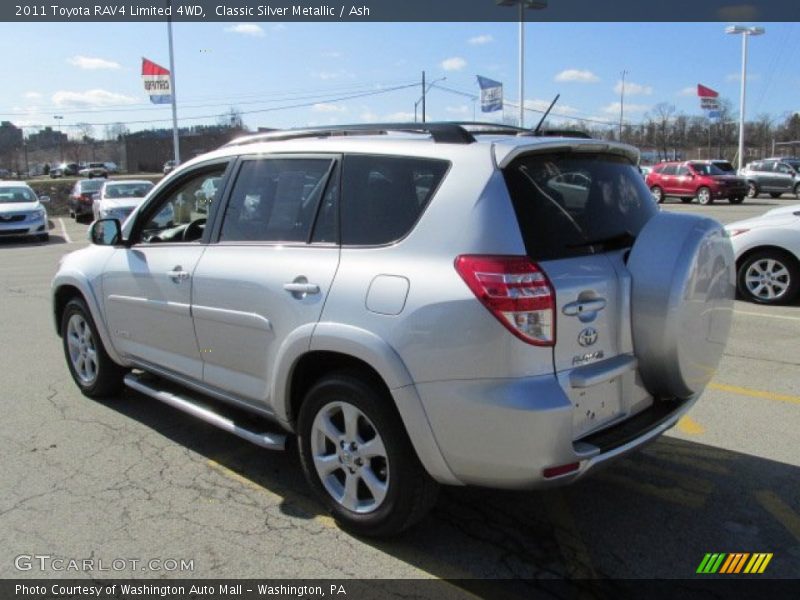 Classic Silver Metallic / Ash 2011 Toyota RAV4 Limited 4WD
