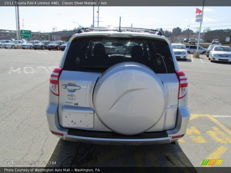 Classic Silver Metallic / Ash 2011 Toyota RAV4 Limited 4WD