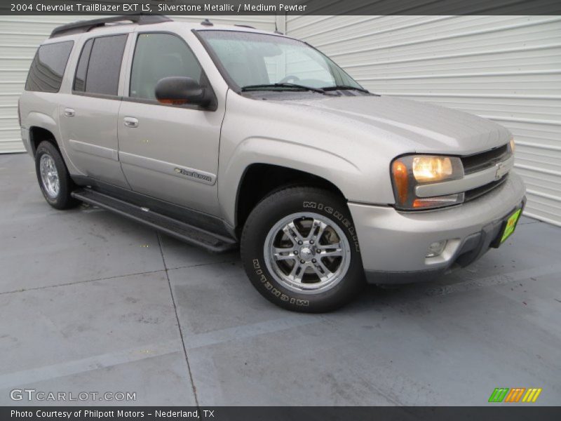 Silverstone Metallic / Medium Pewter 2004 Chevrolet TrailBlazer EXT LS