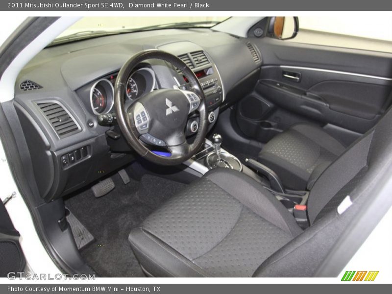  2011 Outlander Sport SE 4WD Black Interior