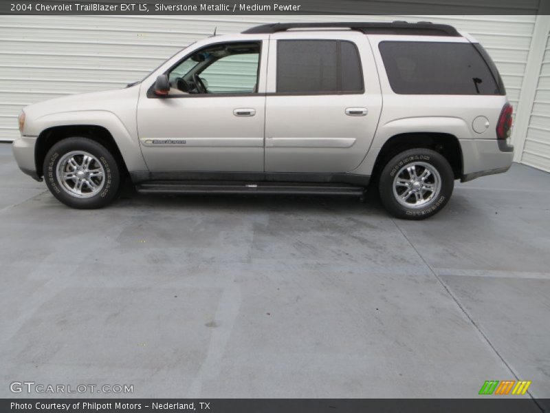Silverstone Metallic / Medium Pewter 2004 Chevrolet TrailBlazer EXT LS