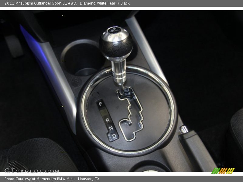  2011 Outlander Sport SE 4WD CVT Sportronic Automatic Shifter