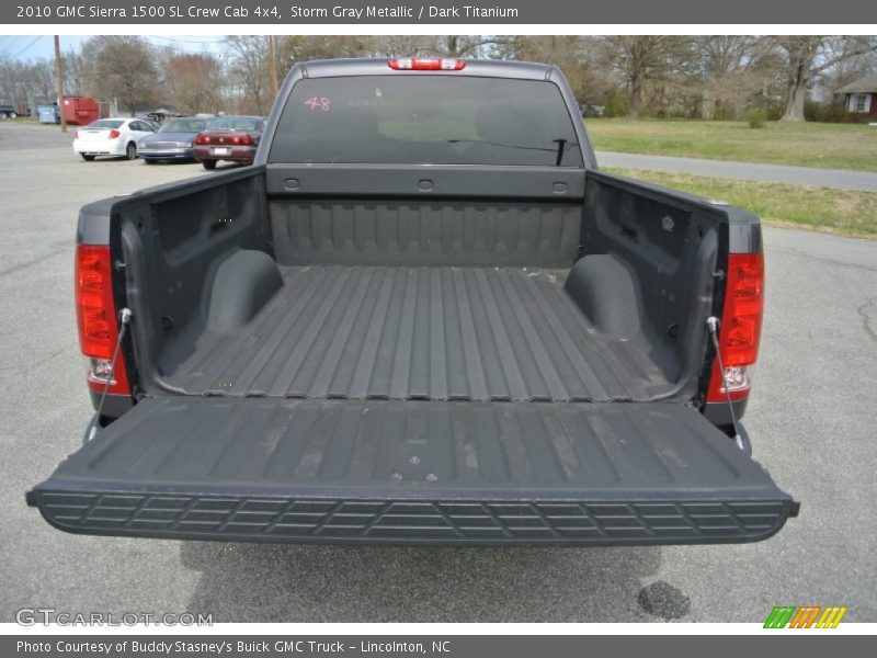 Storm Gray Metallic / Dark Titanium 2010 GMC Sierra 1500 SL Crew Cab 4x4