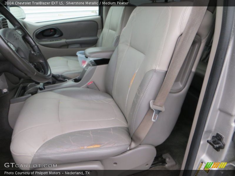 Silverstone Metallic / Medium Pewter 2004 Chevrolet TrailBlazer EXT LS