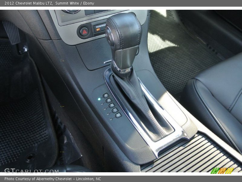Summit White / Ebony 2012 Chevrolet Malibu LTZ