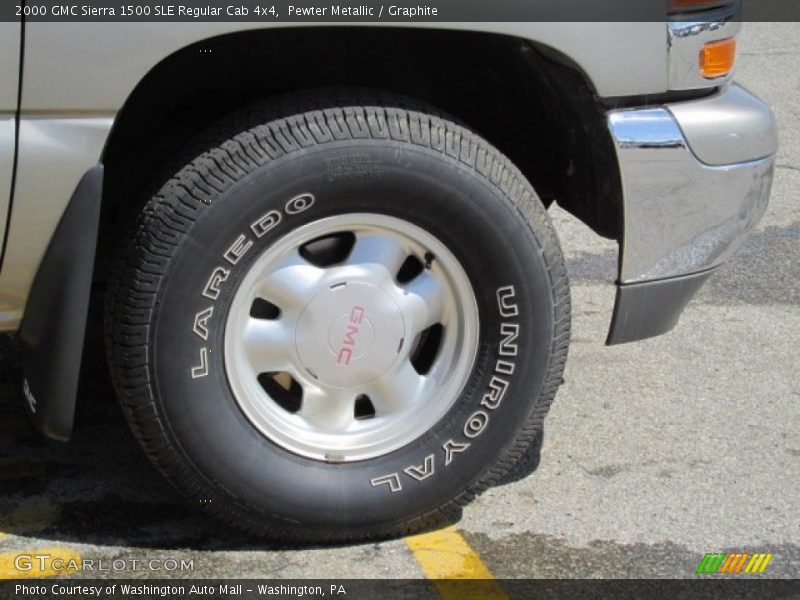 Pewter Metallic / Graphite 2000 GMC Sierra 1500 SLE Regular Cab 4x4