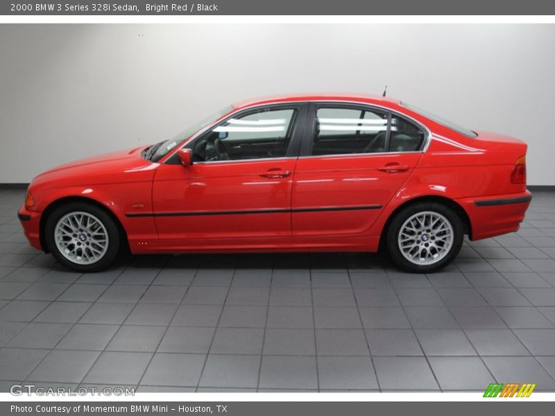  2000 3 Series 328i Sedan Bright Red