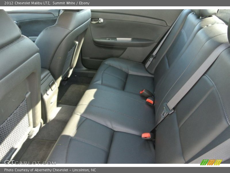 Summit White / Ebony 2012 Chevrolet Malibu LTZ