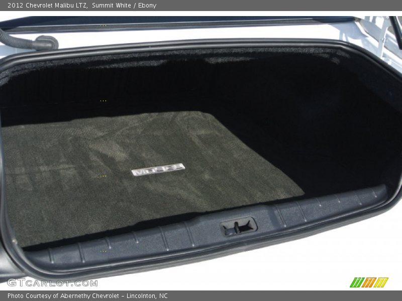 Summit White / Ebony 2012 Chevrolet Malibu LTZ