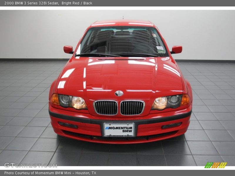 Bright Red / Black 2000 BMW 3 Series 328i Sedan