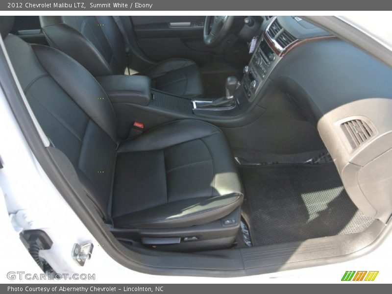 Summit White / Ebony 2012 Chevrolet Malibu LTZ