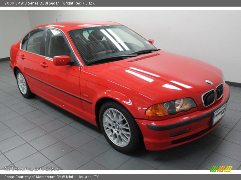 Front 3/4 View of 2000 3 Series 328i Sedan