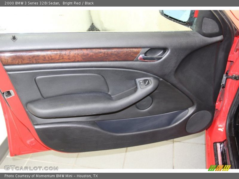 Bright Red / Black 2000 BMW 3 Series 328i Sedan