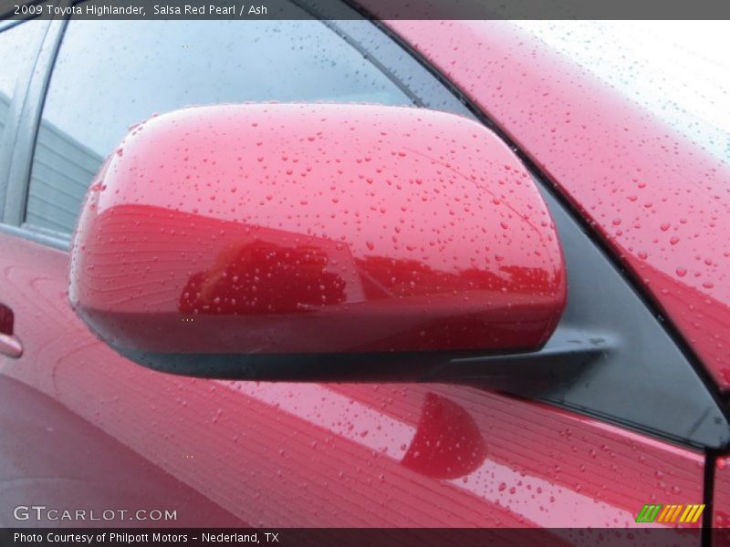 Salsa Red Pearl / Ash 2009 Toyota Highlander