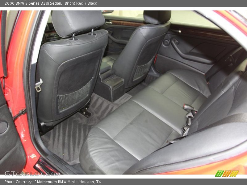 Bright Red / Black 2000 BMW 3 Series 328i Sedan