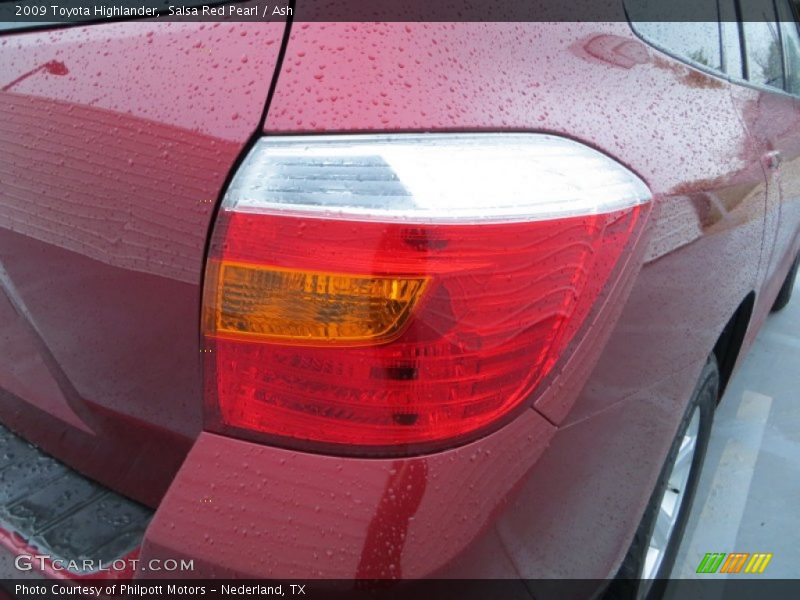 Salsa Red Pearl / Ash 2009 Toyota Highlander