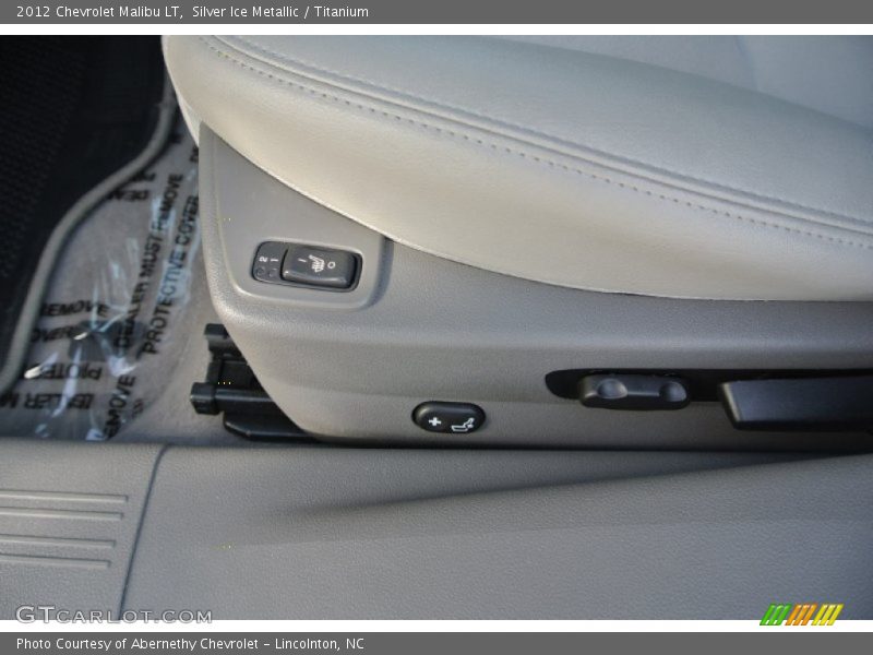 Silver Ice Metallic / Titanium 2012 Chevrolet Malibu LT