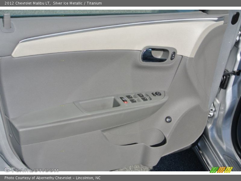Silver Ice Metallic / Titanium 2012 Chevrolet Malibu LT