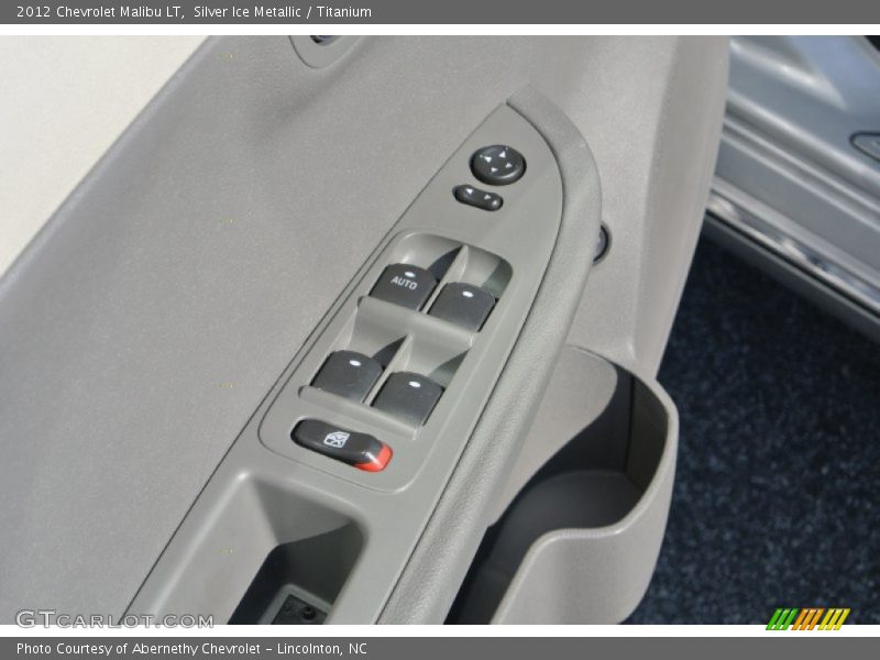 Silver Ice Metallic / Titanium 2012 Chevrolet Malibu LT