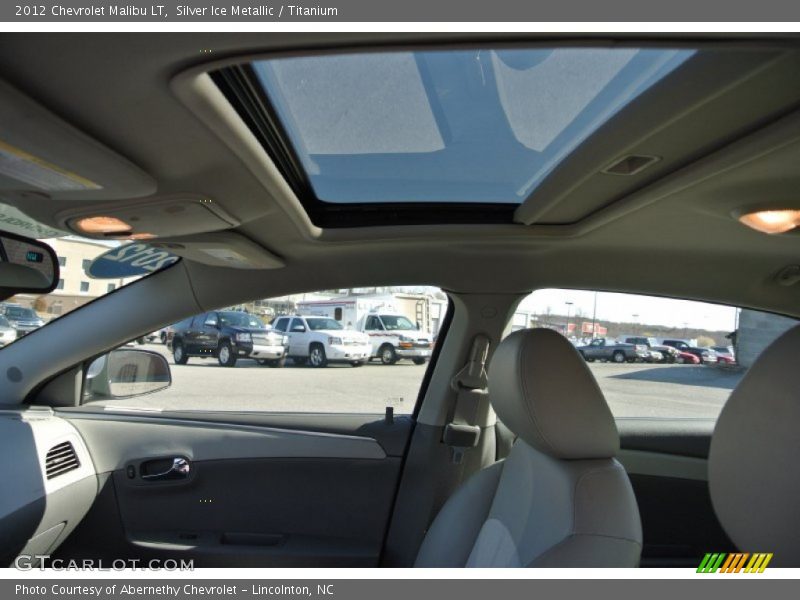 Silver Ice Metallic / Titanium 2012 Chevrolet Malibu LT